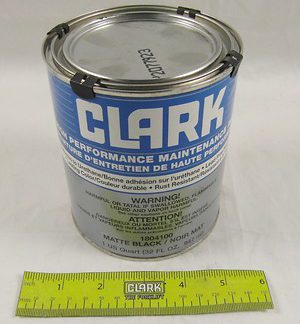 CLARK VERF  ZWART PAINT MATT BLACK (QUART)